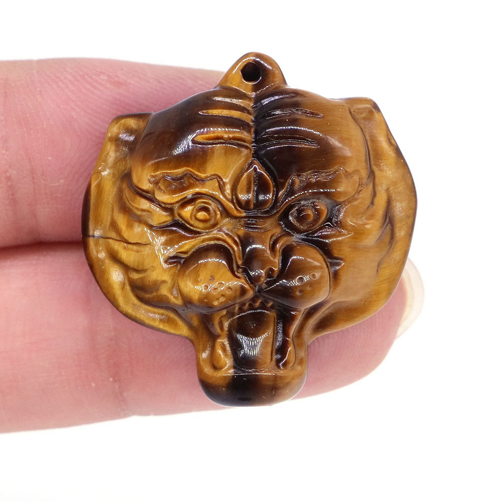Natuurlijke stenen Tijgeroog R - Crystal Pendant Necklace Natural Stone recensie en prijs