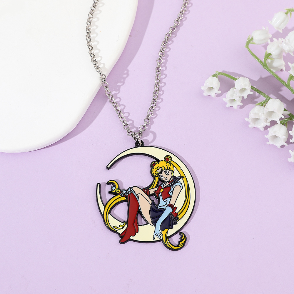 Zoete Anime Metalen Emaille Ke - Anime Pendant Necklace recensie en prijs