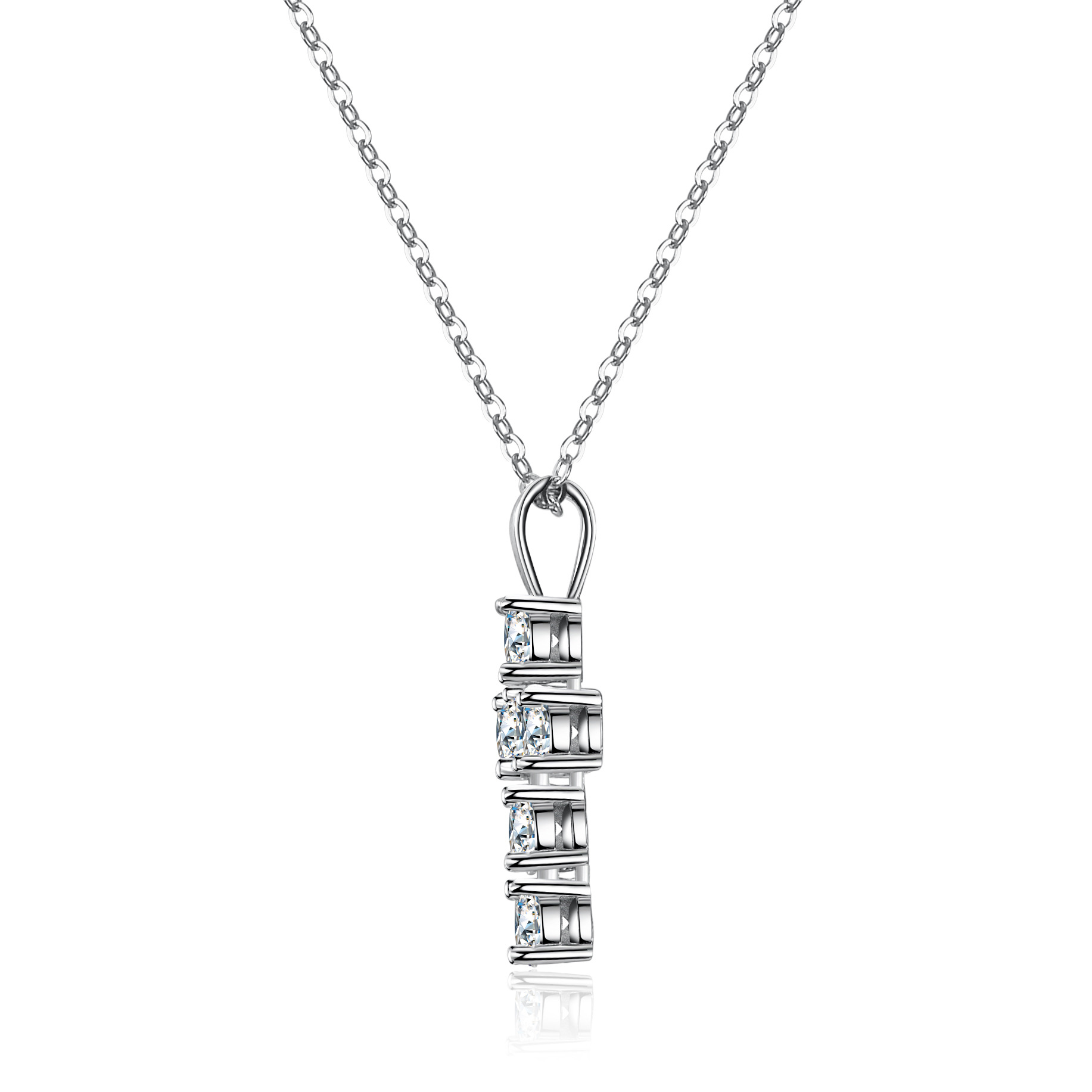 Lumira Platinum PT950 3-karaat - Cross Pendant Necklace Gold recensie en prijs