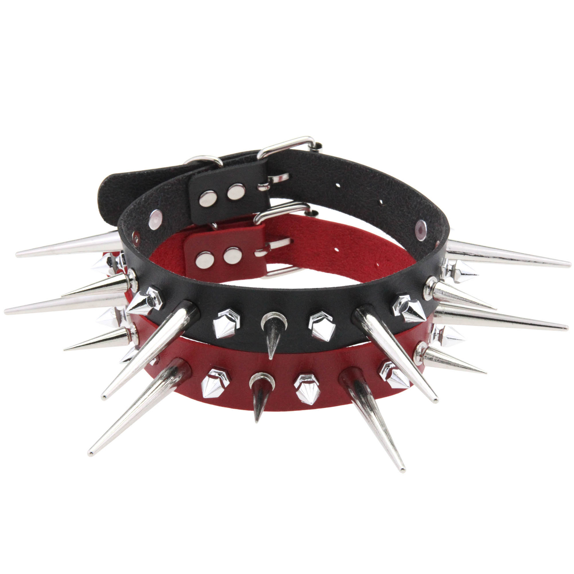 Kmvexo Punk Lange Spike Choker - Goth Punk Spike Choker recensie en prijs