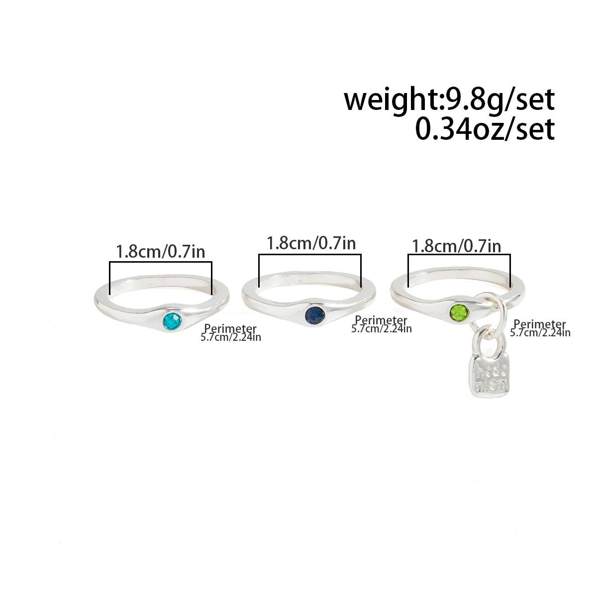 Ingemark 3 stks/set Vintage In - Vintage Punk Knuckle Rings Set recensie en prijs