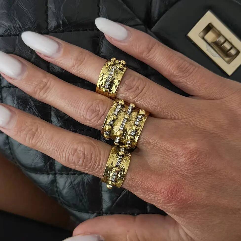 Ingemark 3 Stuks Vintage Inlay - Vintage Punk Knuckle Rings Set recensie en prijs
