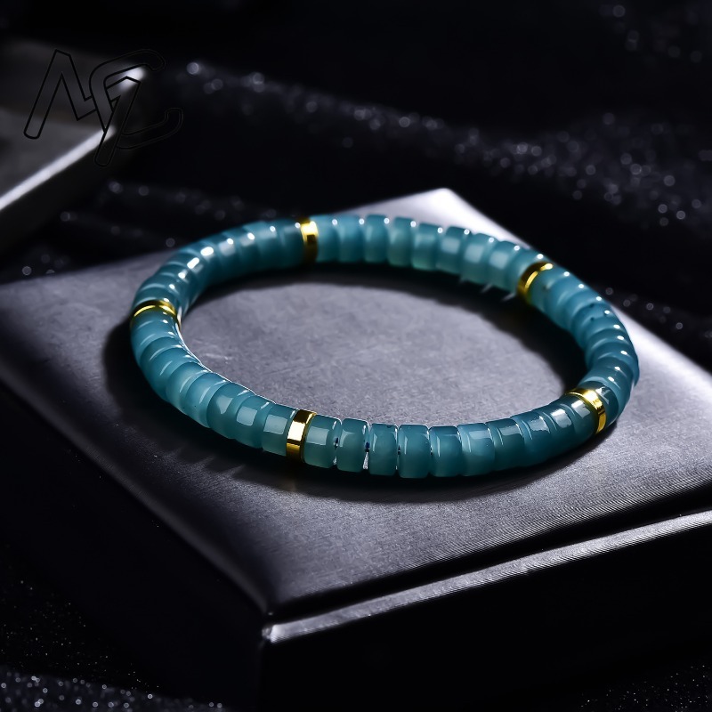 Natuurlijke Jadeïet Blauw Wate - Bracelets recensie en prijs