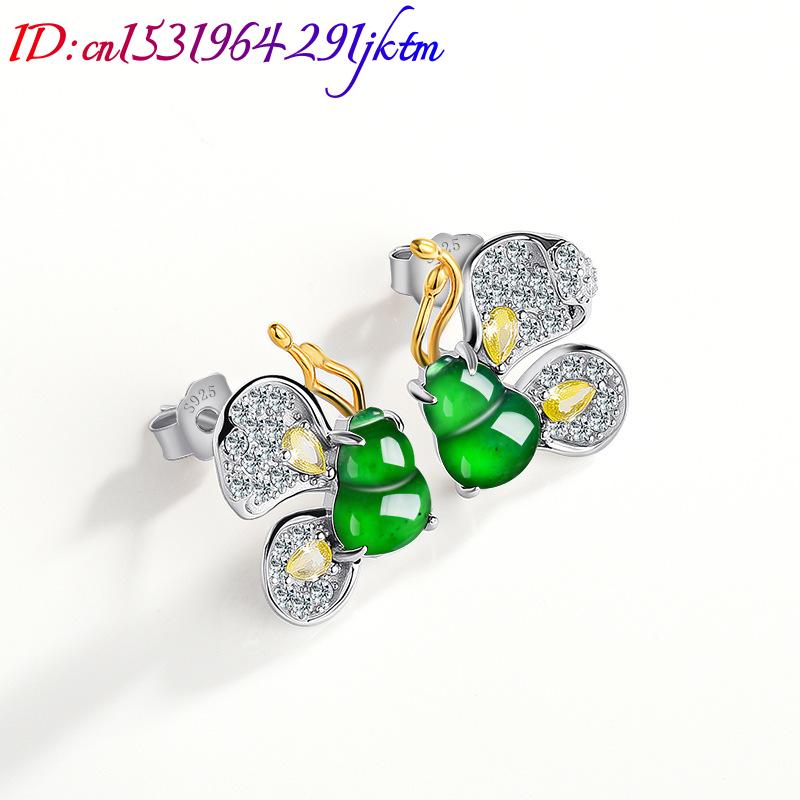 Groene Birmese Jadeïet vlinder - Earrings recensie en prijs