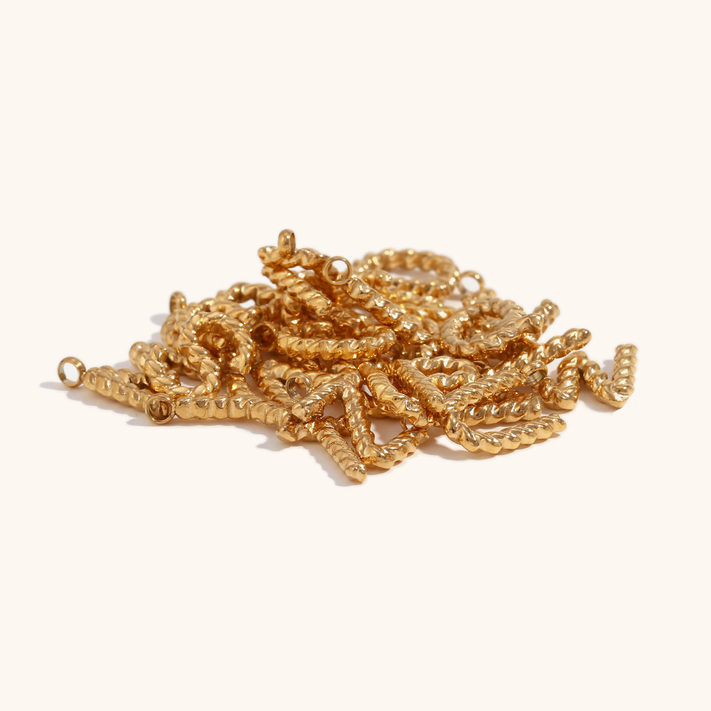 Gepersonaliseerde 3D-letterket - Initial Letter Necklace 18K Gold recensie en prijs