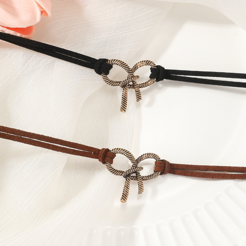 Vintage metalen boog choker ke - Layered Pendant Necklace Aesthetic recensie en prijs