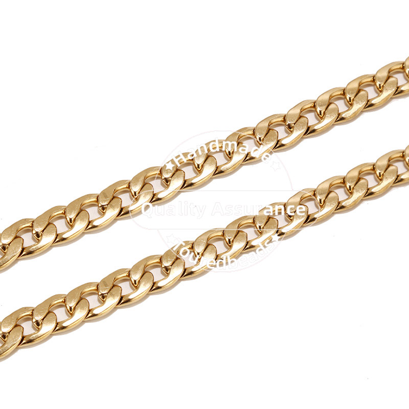 1M Gold Tone 12Mm Breedte Zwar - Cuban Link Chain 12Mm recensie en prijs