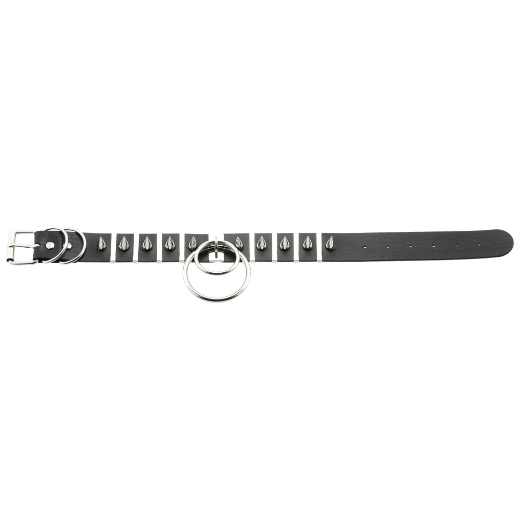 Grote Spikes Choker Lederen Kr - Goth Punk Spike Choker recensie en prijs