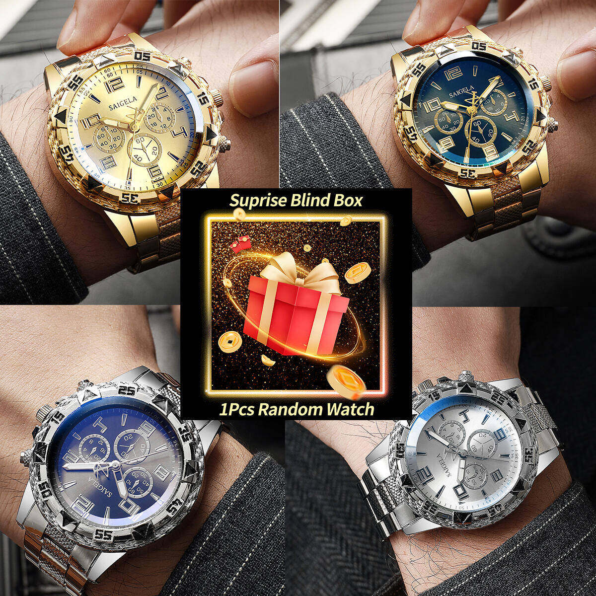 1PC Verrassing Mystery Horloge - Watch Accessories recensie en prijs