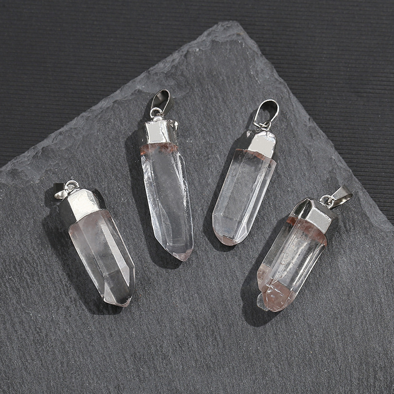 Natuurlijke heldere kwartskris - Crystal Pendant Necklace Natural Stone recensie en prijs
