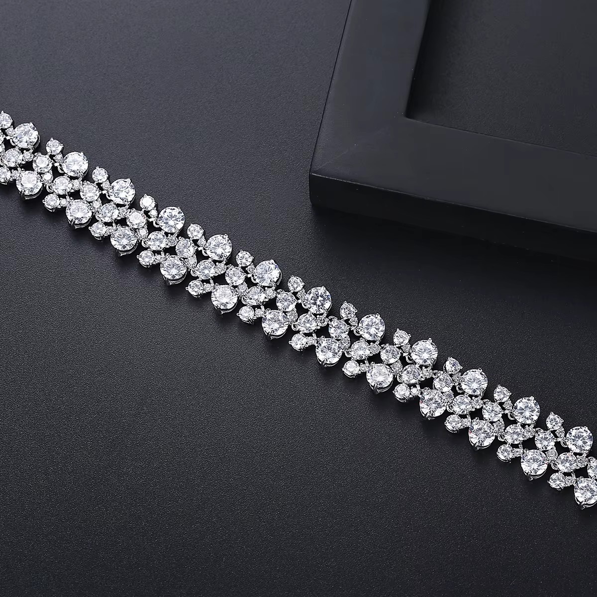 LUOTEEMI Drie Lagen Zirconia C - Layered Pendant Necklace Aesthetic recensie en prijs