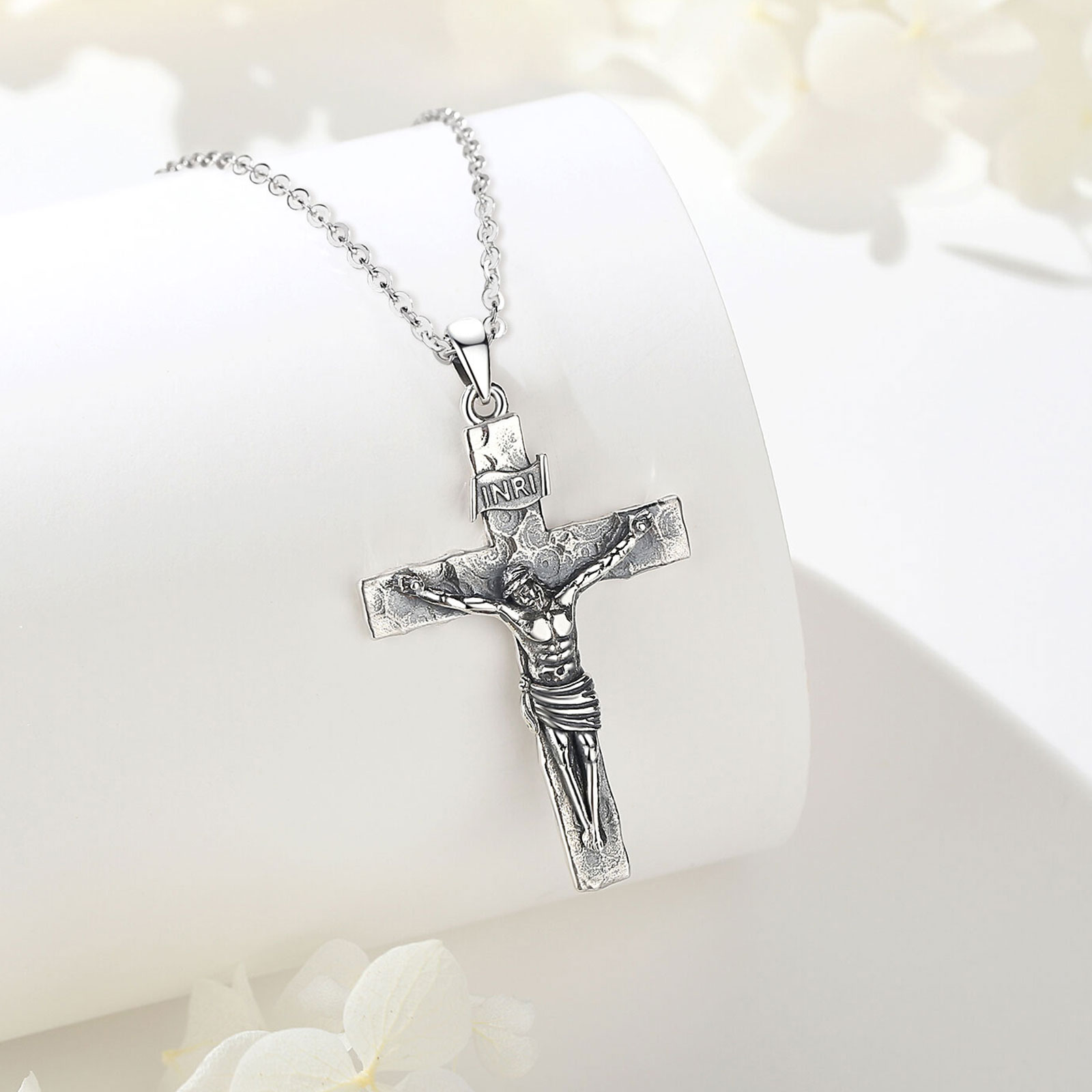 Eudora Kruisbeeld Kruis Kettin - Cross Pendant Necklace Gold recensie en prijs
