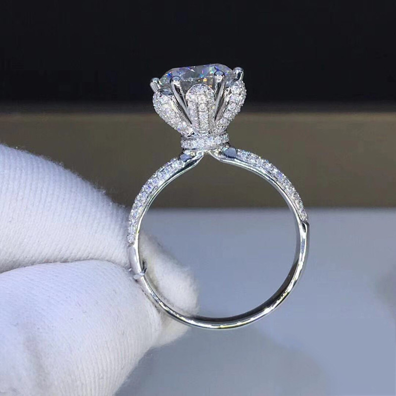 Morganiet ring met VVS1-klasse - Moissanite Engagement Ring 1 Carat recensie en prijs