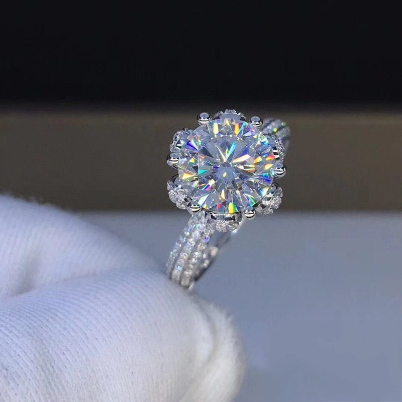 Morganiet ring met VVS1-klasse - Moissanite Engagement Ring 1 Carat recensie en prijs