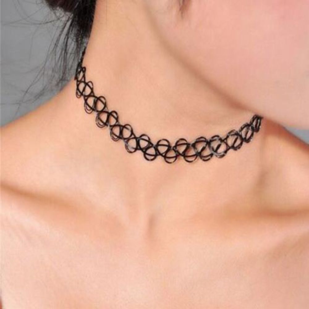 Meerkleurige Gevlochten Visdra - Pearl Choker Necklace Vintage recensie en prijs