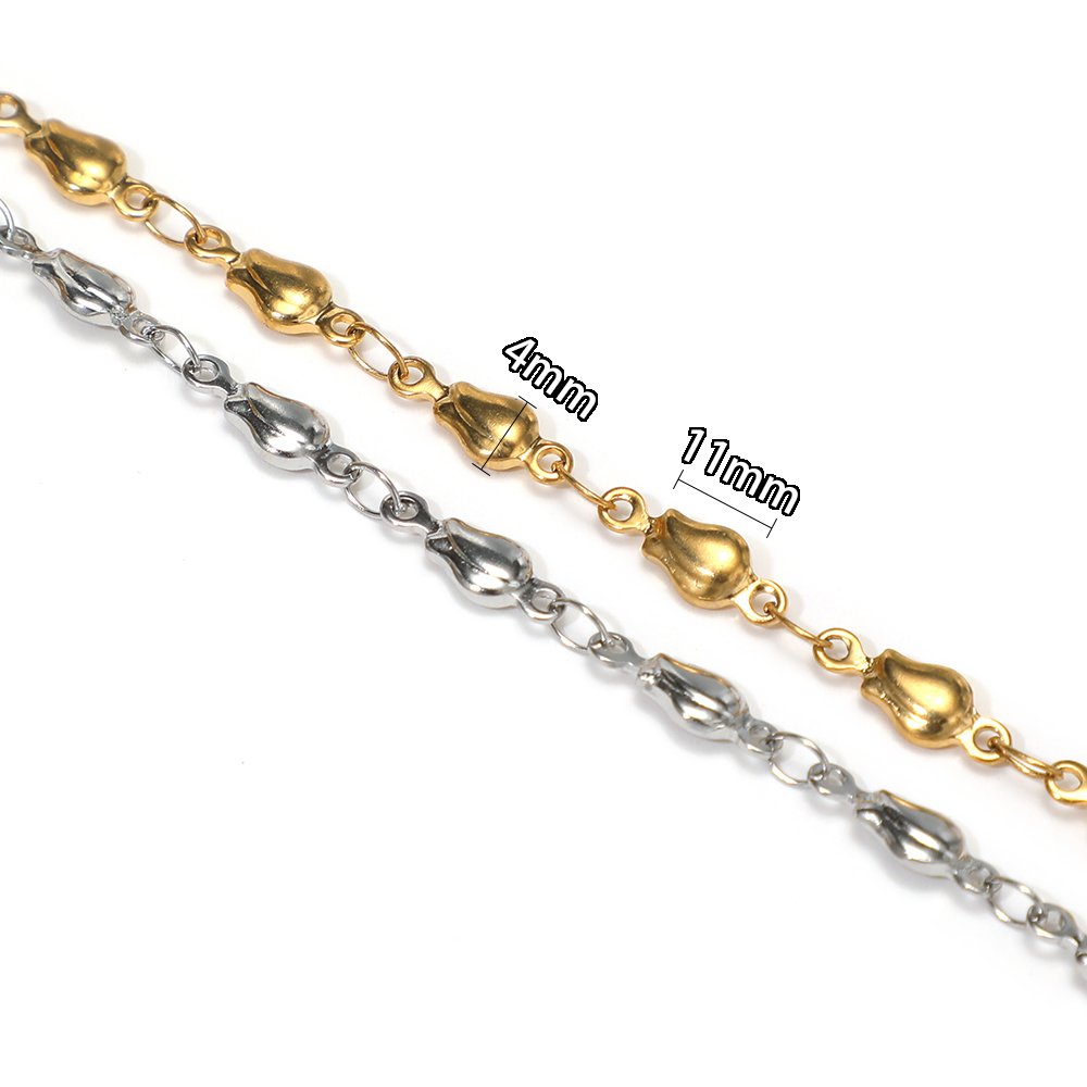 1 meter roestvrijstalen bloemk - Body Jewelry recensie en prijs