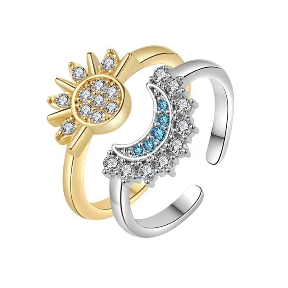 RVS Zon Maan 2-delige set Zirk - Magnetic Couple Matching Necklaces recensie en prijs