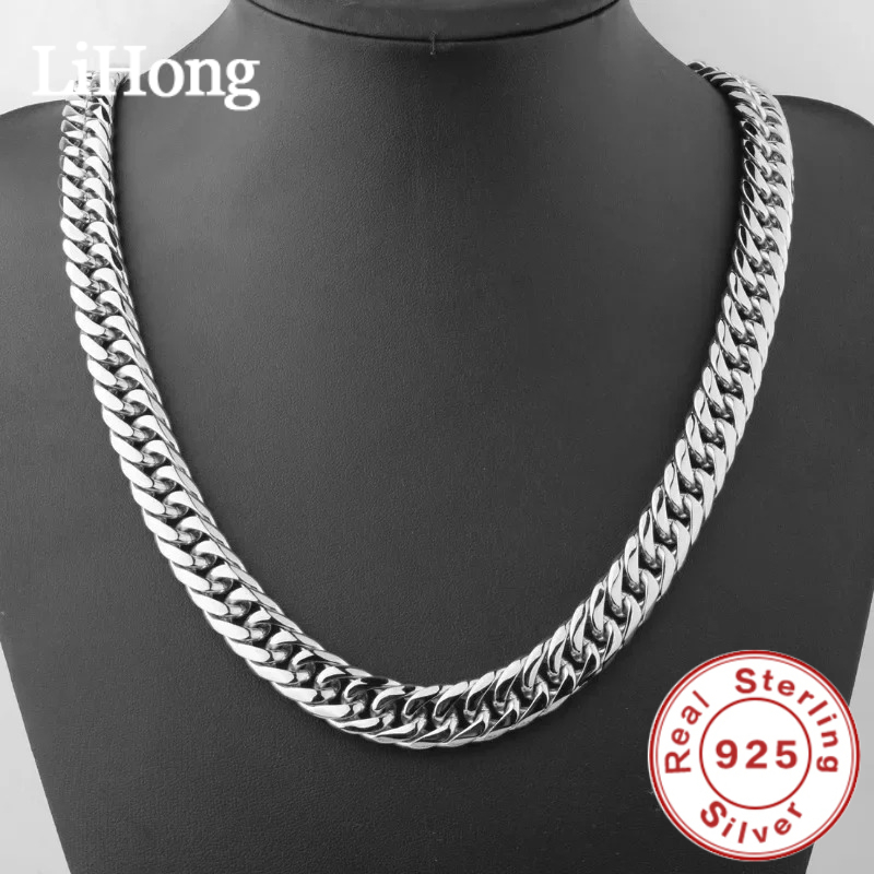 925 Sterling Zilver 45-60 cm 1 - Cuban Link Chain 12Mm recensie en prijs