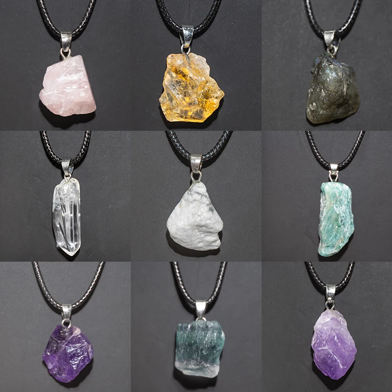 Natuurlijke Amethisten Bloem K - Crystal Pendant Necklace Natural Stone recensie en prijs