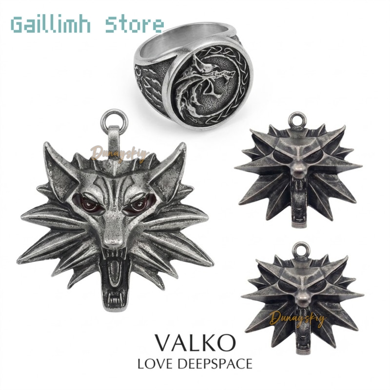 Cadeau Rollenspel Hanger Wolf  - Anime Pendant Necklace recensie en prijs