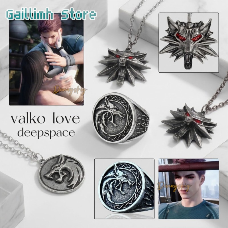 Cadeau Rollenspel Hanger Wolf  - Anime Pendant Necklace recensie en prijs