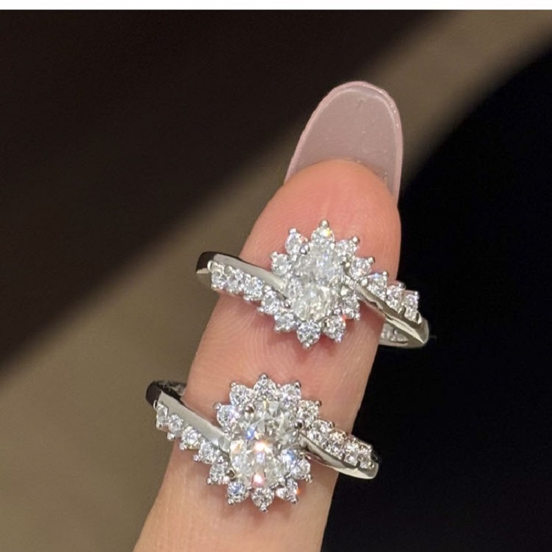 Apaison Luxe 0.5ct & 1 Karaat  - Moissanite Engagement Ring 1 Carat recensie en prijs