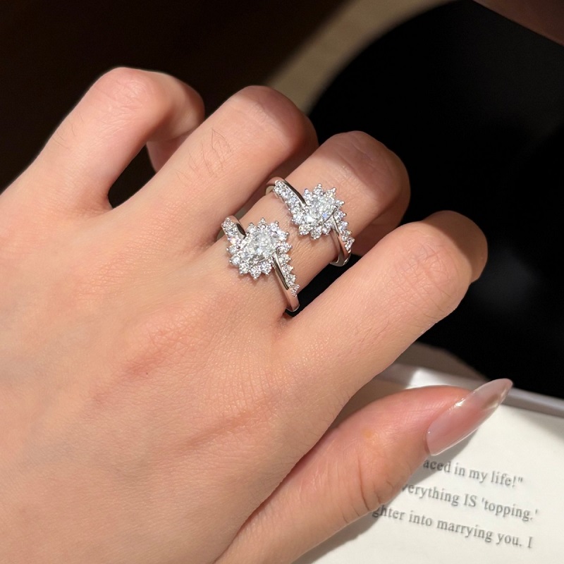 Apaison Luxe 0.5ct & 1 Karaat  - Moissanite Engagement Ring 1 Carat recensie en prijs