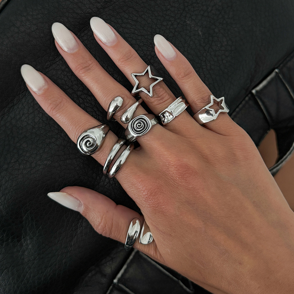 Ingemark 8 stks/set Gothic Pen - Vintage Punk Knuckle Rings Set recensie en prijs