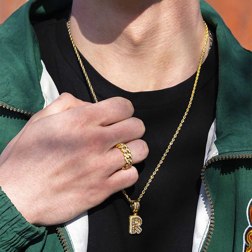 Echte 18K Gold Plating Eerste  - Initial Letter Necklace 18K Gold recensie en prijs