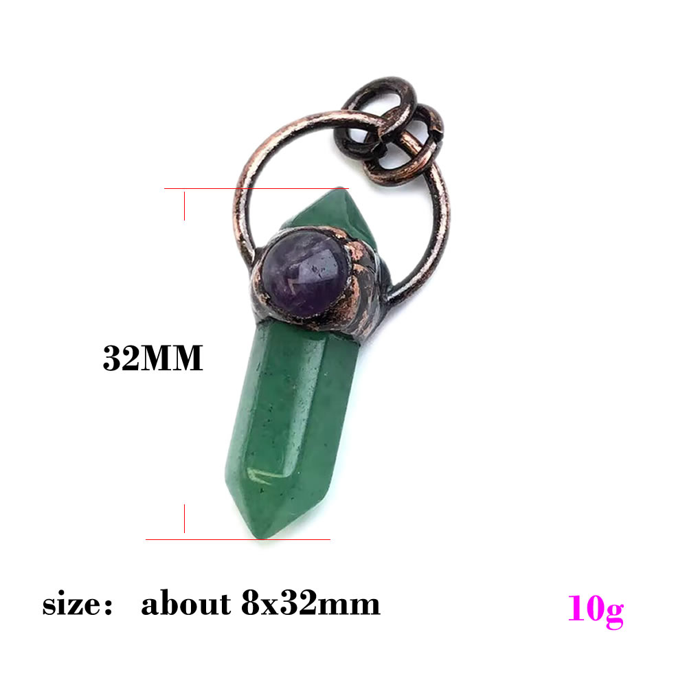 Natuursteen Kristal Kwarts Han - Crystal Pendant Necklace Natural Stone recensie en prijs