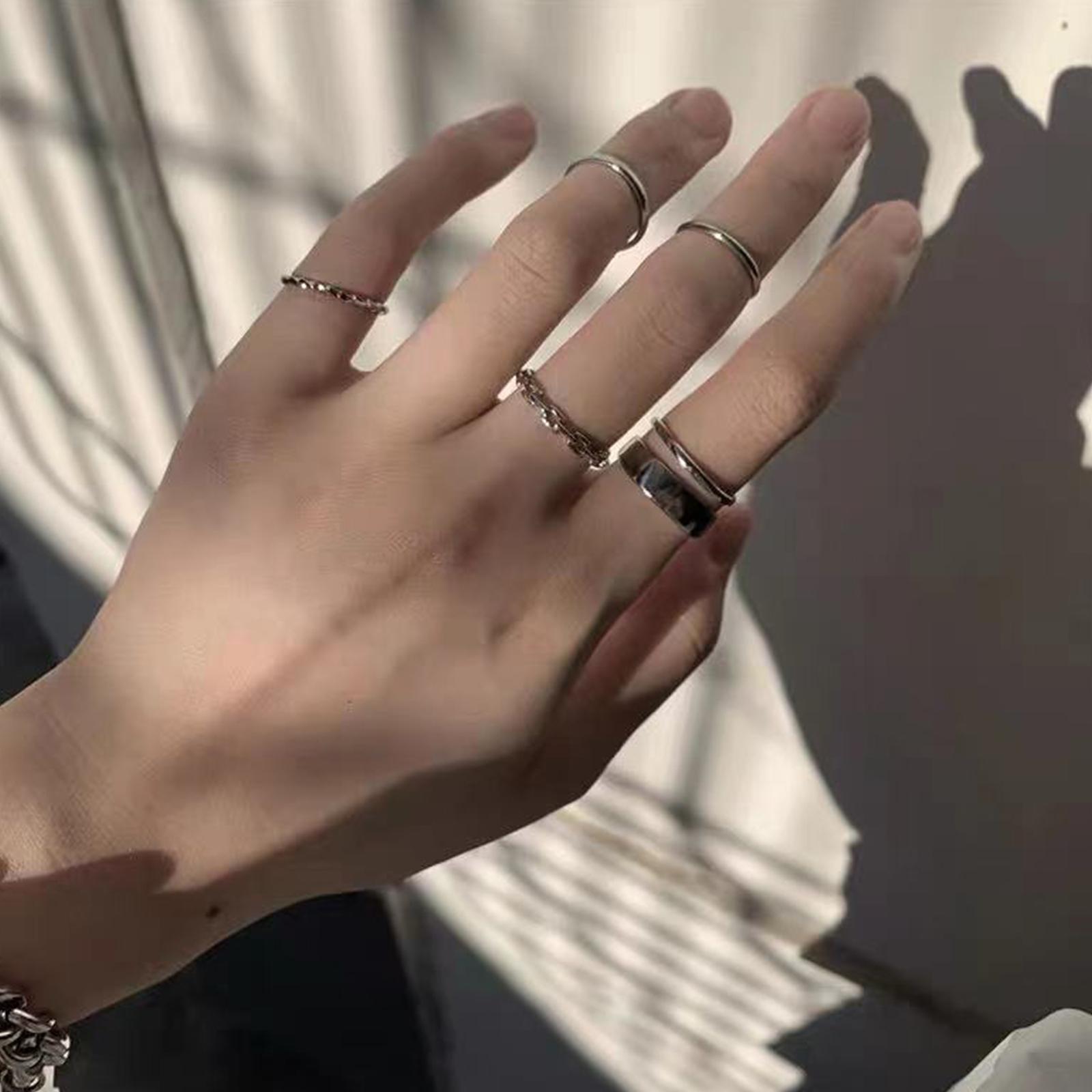 Dames Hip Hop Ring Set Vintage - Vintage Punk Knuckle Rings Set recensie en prijs